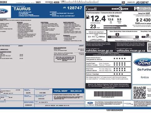 Used 2018 Ford Taurus Limited image 39