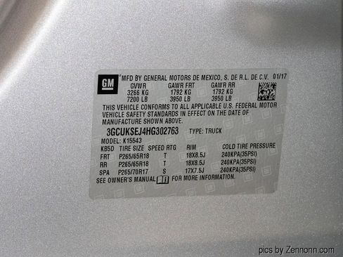 Used 2017 Chevrolet Silverado 1500 LTZ w/ LTZ Plus Package image 36