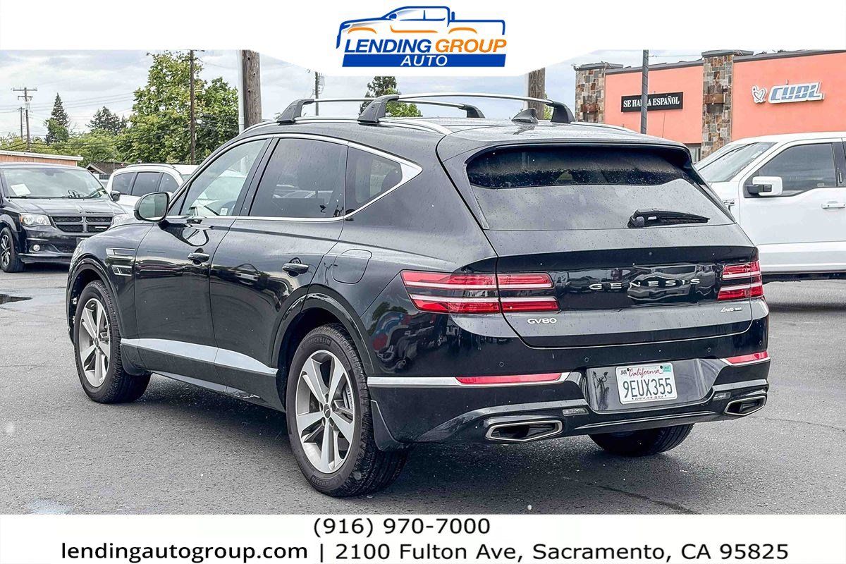 Used 2023 Genesis GV80 3.5T Advanced + AWD/4WD image 2