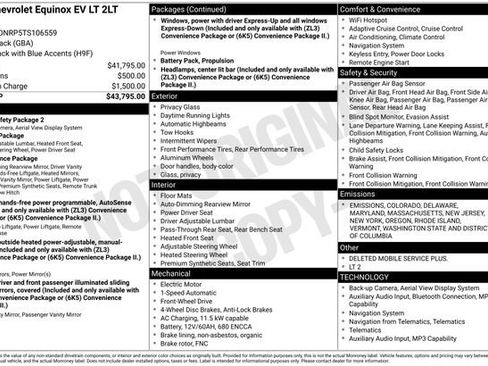 New 2026 Chevrolet Equinox EV LT image 26