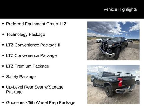 Used 2024 Chevrolet Silverado 2500 LTZ w/ LTZ Premium Package AWD/4WD image 8