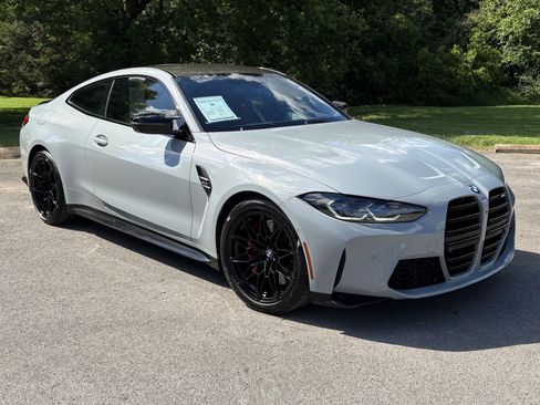 Used 2021 BMW M4 Coupe w/ Executive Package RWD image 1