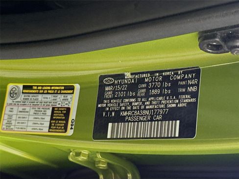 Used 2022 Hyundai Venue SEL w/ Cargo Package FWD image 29