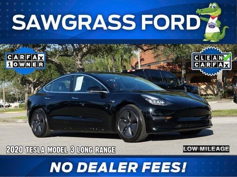 Used 2020 Tesla Model 3 Long Range image 1