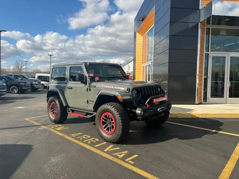Used 2023 Jeep Wrangler Rubicon w/ Steel Bumper Group image 2