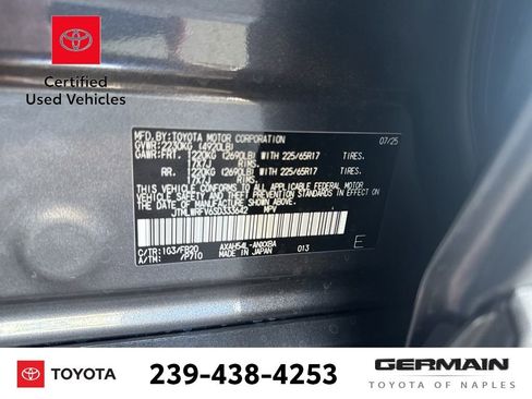 Certified 2025 Toyota RAV4 LE image 22