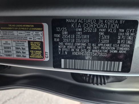 New 2026 Kia Sorento EX image 27