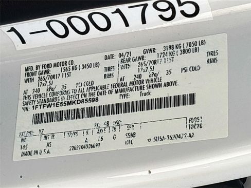 Used 2021 Ford F150 XL w/ Trailer Tow Package image 31