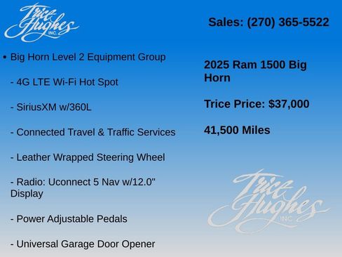 Used 2025 RAM 1500 Big Horn AWD/4WD image 37