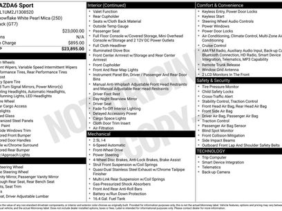 Used 2018 MAZDA MAZDA6 Sport