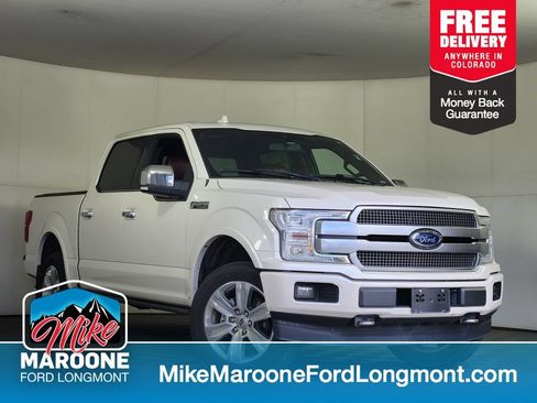 Used 2018 Ford F150 Platinum w/ Technology Package AWD/4WD image 1