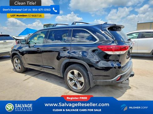 Used 2019 Toyota Highlander Limited Platinum AWD/4WD image 3