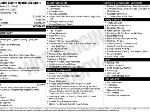 New 2026 Hyundai Elantra Sport image 19