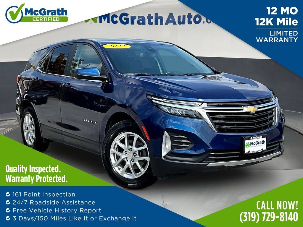 Used 2022 Chevrolet Equinox LT FWD image 1