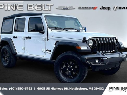 Used 2022 Jeep Wrangler Unlimited Sport image 1