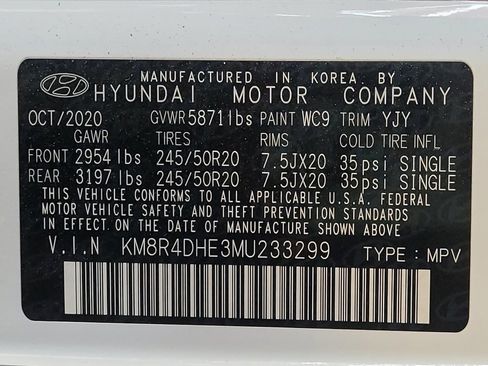 Used 2021 Hyundai Palisade SEL w/ Premium Package AWD/4WD image 33