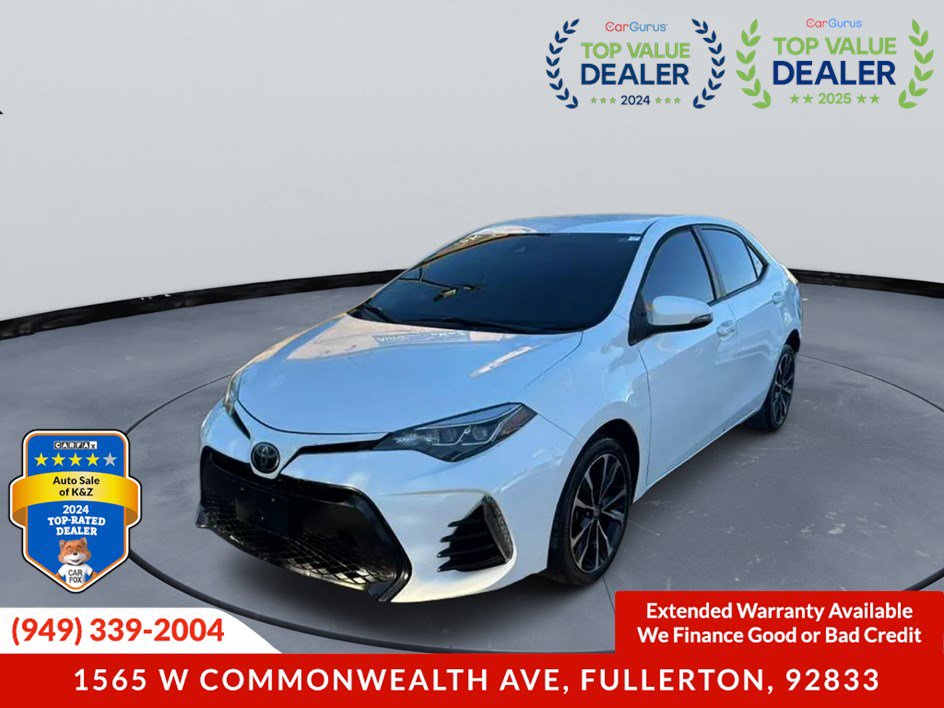 Used 2019 Toyota Corolla SE w/ Carpet Mat Package (TMS) FWD image 1