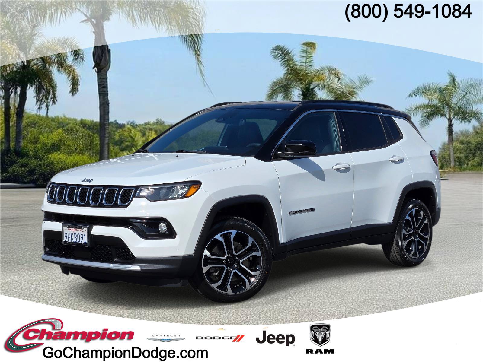 Used 2023 Jeep Compass Limited AWD/4WD image 1