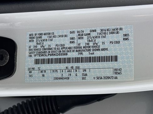 Used 2024 Ford F150 XLT w/ Equipment Group 302A MID image 33