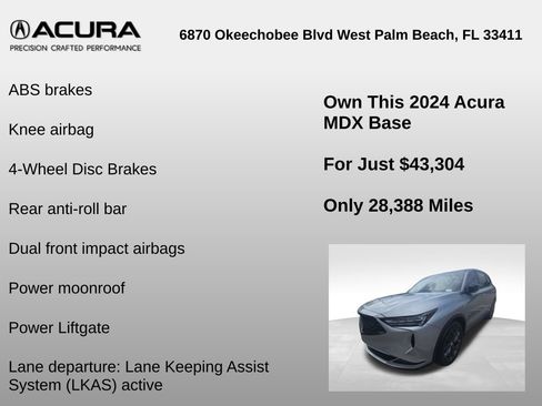 Used 2024 Acura MDX A-Spec AWD/4WD image 30