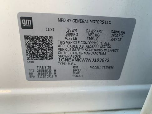 Certified 2022 Chevrolet Traverse High Country image 36