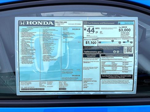 New 2026 Honda Prelude image 22