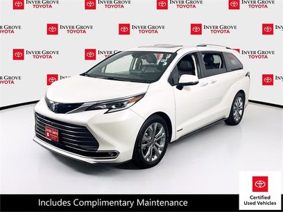 Certified 2021 Toyota Sienna Platinum