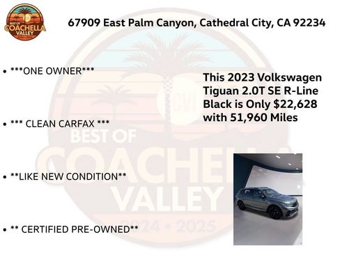 Certified 2023 Volkswagen Tiguan SE R-Line FWD image 5