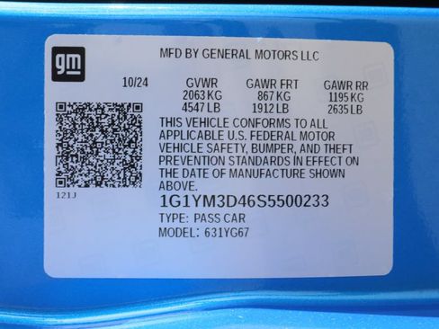 Certified 2025 Chevrolet Corvette E-Ray AWD/4WD image 43