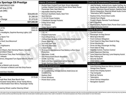 Certified 2024 Kia Sportage SX FWD image 29