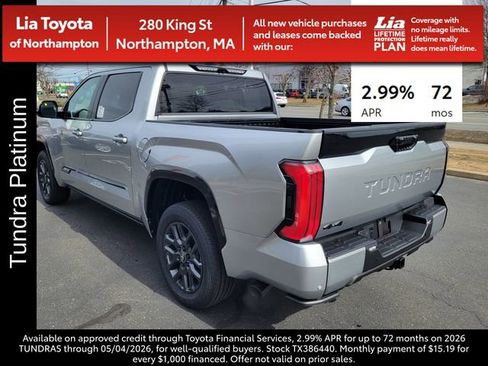 New 2026 Toyota Tundra Platinum AWD/4WD image 8