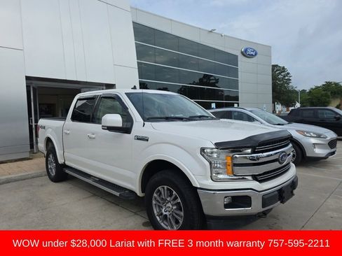 Used 2019 Ford F150 Lariat w/ Trailer Tow Package AWD/4WD image 2