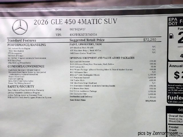 New 2026 Mercedes-Benz GLE 450 4MATIC image 29