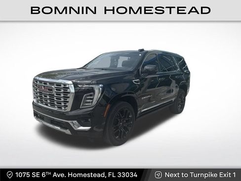 Used 2025 GMC Yukon Denali w/ Sun & Power Step Package RWD image 1