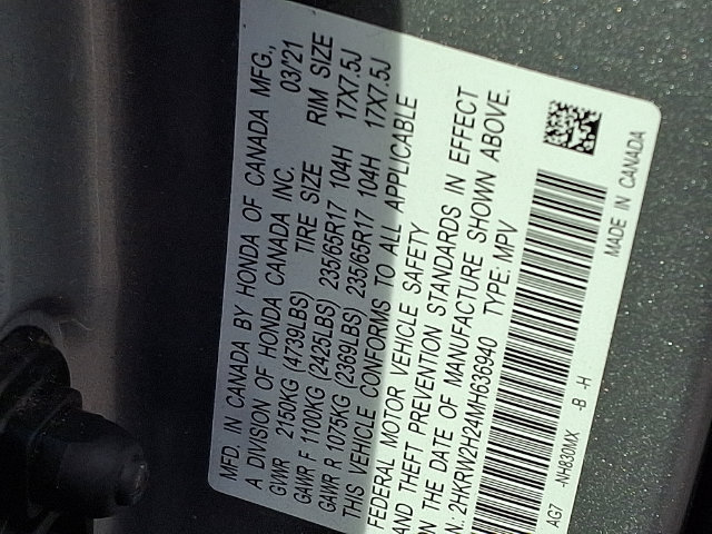 Used 2021 Honda CR-V LX image 27
