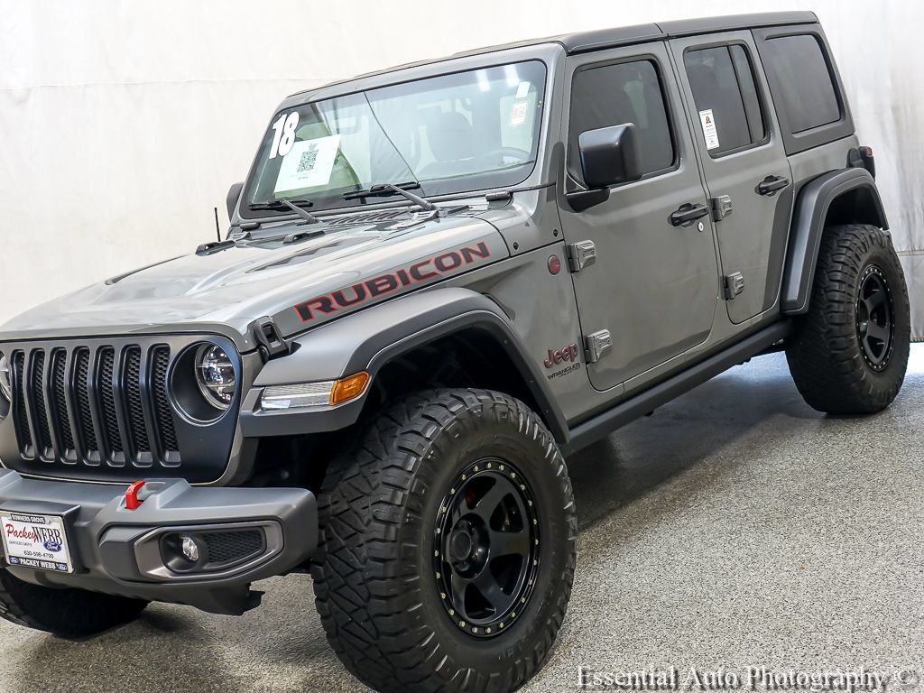 Used 2018 Jeep Wrangler Unlimited Rubicon AWD/4WD image 4