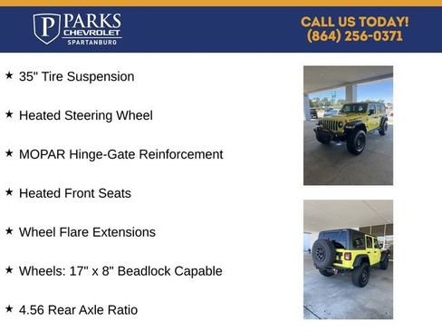 Used 2023 Jeep Wrangler Unlimited Rubicon w/ Xtreme 35 Tire Package AWD/4WD image 5
