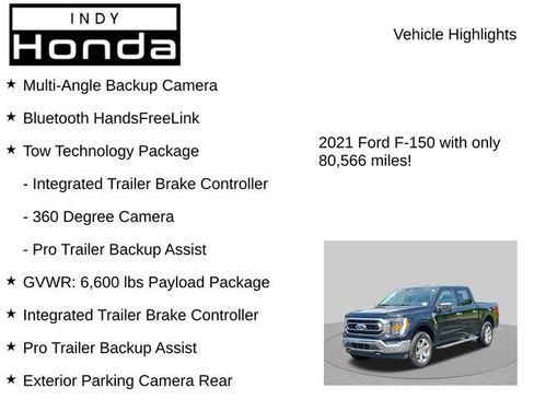 Used 2021 Ford F150 XLT w/ Equipment Group 302A High AWD/4WD image 8