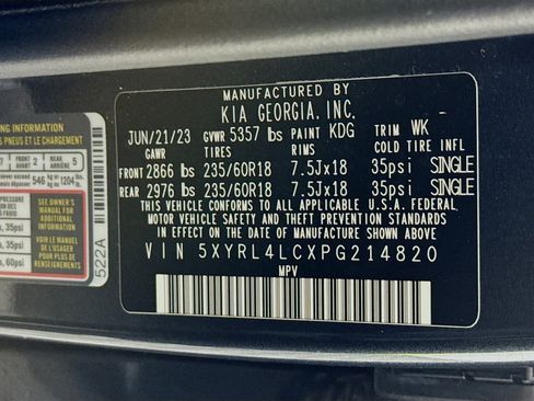 Used 2023 Kia Sorento S image 39