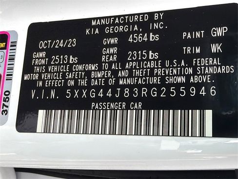 Used 2024 Kia K5 GT w/ GT1 Package image 33