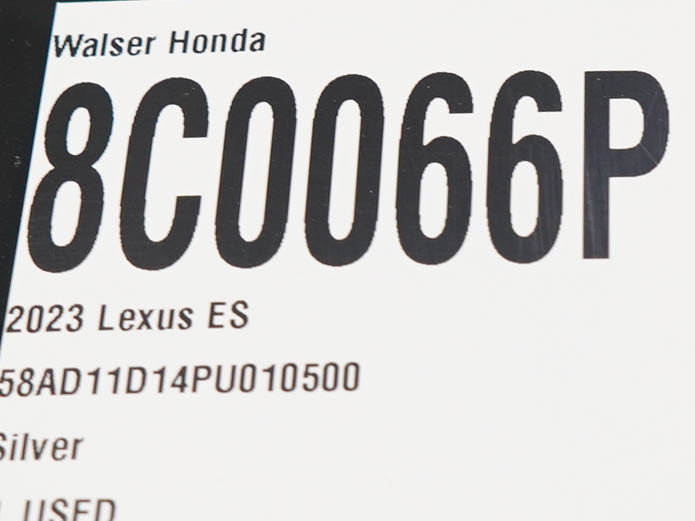 Used 2023 Lexus ES 250 w/ Premium Package AWD/4WD image 29