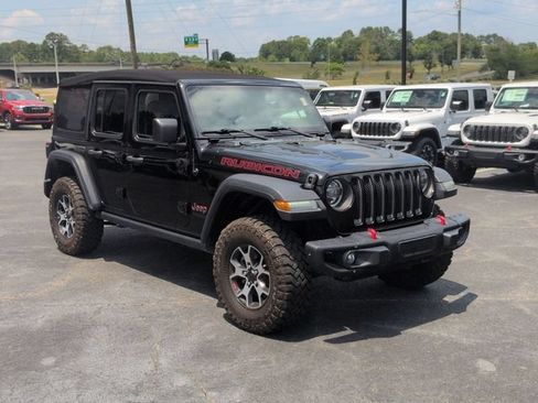 Used 2021 Jeep Wrangler Unlimited Rubicon w/ Steel Bumper Group AWD/4WD image 2
