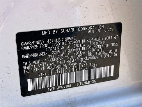 Used 2022 Subaru Crosstrek 2.5i Sport w/ Moonroof Package image 31