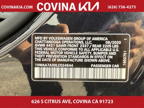 Used 2020 Volkswagen Passat 2.0T S image 31