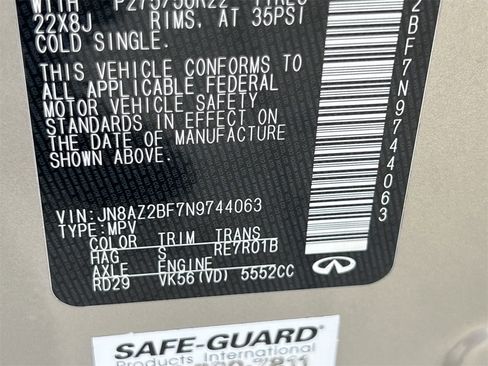 Used 2022 INFINITI QX80 Sensory w/ Cargo Package image 33