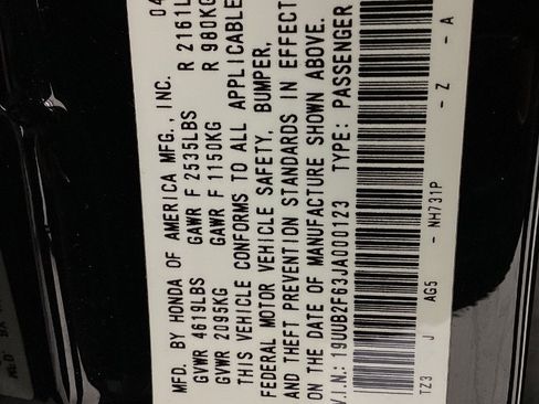 Used 2018 Acura TLX V6 w/ Technology & A-SPEC Pkg image 51