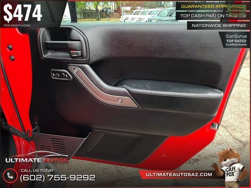 Used 2013 Jeep Wrangler Unlimited Sahara AWD/4WD image 14