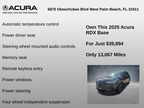 Used 2025 Acura RDX SH-AWD w/ Technology Package image 12