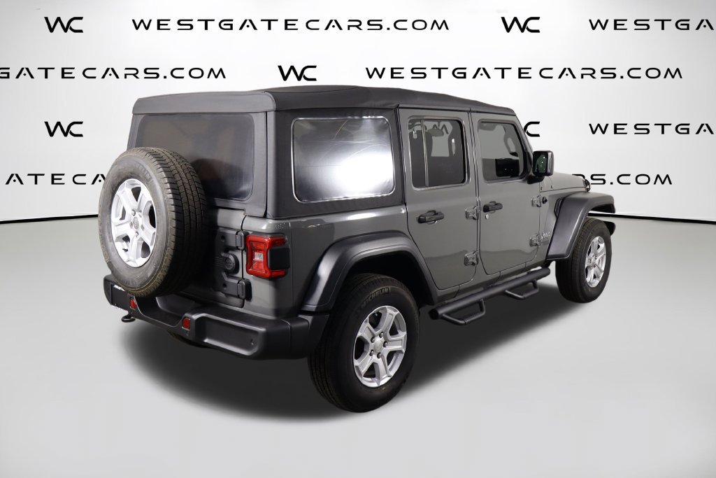 Used 2019 Jeep Wrangler Unlimited Sport w/ Technology Group AWD/4WD image 32