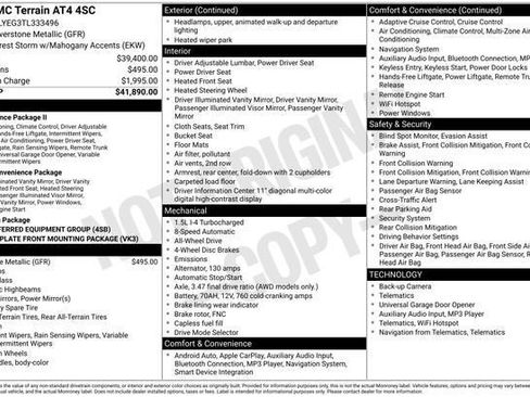 New 2026 GMC Terrain AT4 image 23